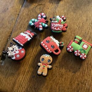 🎄Set 7 Christmas Shoe Charms
